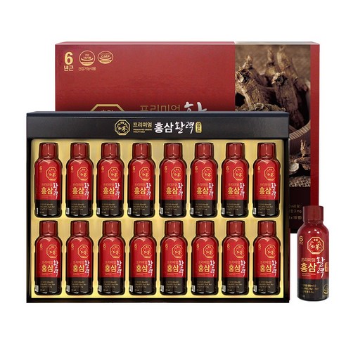 휴럼 프리미엄 홍삼 활력골드 80ml*16병*2개, 2개, 80ml