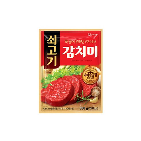 대상 쇠고기 감치미, 300g, 2개