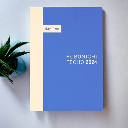 일본 호보니치테쵸 호보니치 2024 A6 프리데이 다이어리 월간 플래너 노트