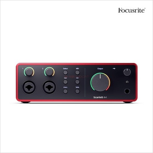 [Focusrite] 포커스라이트 스칼렛 오디오 인터페이스 Scarlett 4i4 4세대