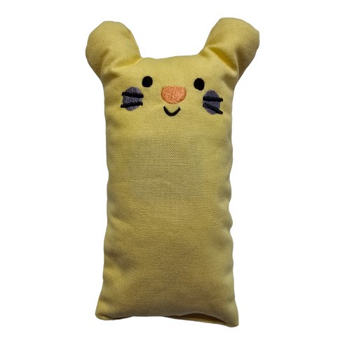 미니프린 마따따비 고양이 인형, 1개, 노랑