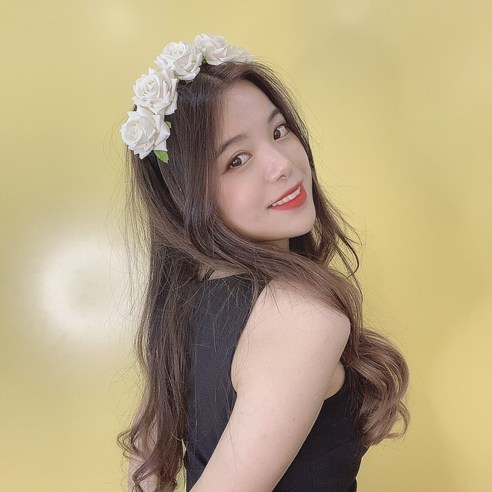 매력적인 이벤트를 위한 아름다운 헤어 액세서리