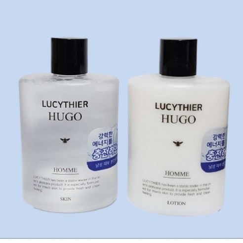 코랜스 -루시띠에르 휴고 옴므 스킨300ml & 로션300ml .2종- 옵션선택 꼭 확인하세요 / 특별사은품증정, 1세트, 스킨300ml +로션300ml =2개