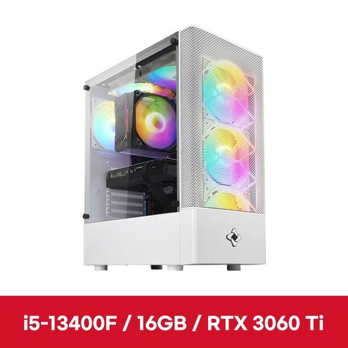 이엠텍 레드빗 PC PRO - I5N208 (I5-13400F/RTX3060Ti/16GB(8Gx2)/SSD500GB)