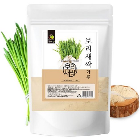 황금보리떡용가루 새싹보리 분말(베이지) 1kg, 1개, 단품, 상세페이지 참조 Best Top5