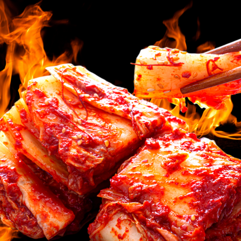 자연톡 실비김치, 매운 고추의 매력을 담다 김치소