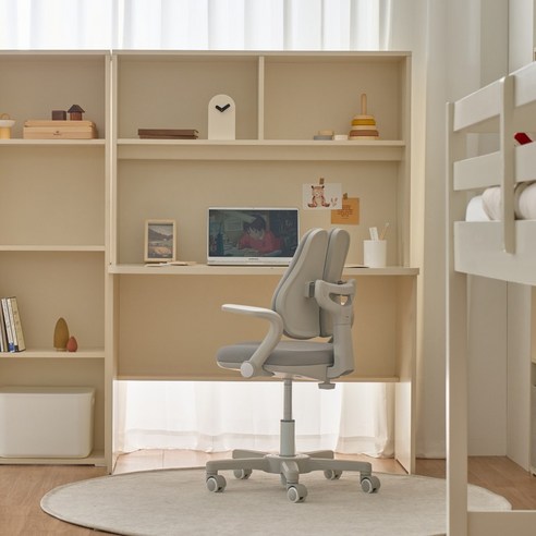 좁은 공간을 넓게, 아이의 꿈을 키워주는 모던하우스 마이드림 전면책상 W1100