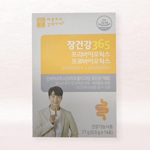 애플트리김약사네 장건강365 프리/프로바이오틱스 2주분, 1박스, 비피더스 유산균