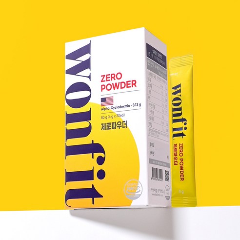 간편하게 챙기는 건강, 원핏 알파CD 제로파우더로 활력 넘치는 일상을!