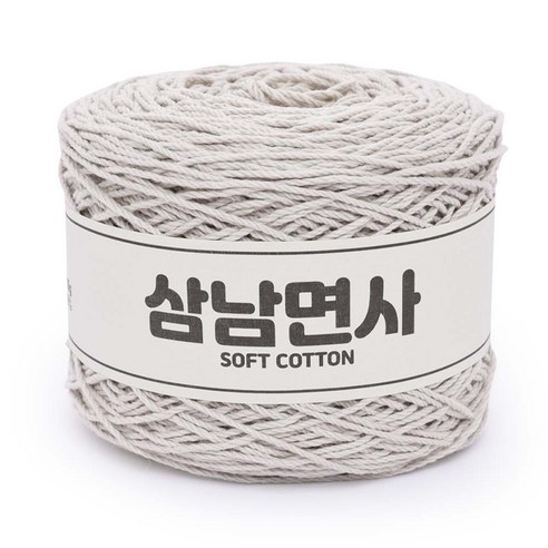 삼남뜨개실 삼남면사 200g 5개 사면 1개 덤 51컬러 코바늘실 뜨개실, 36합 12 머스타드