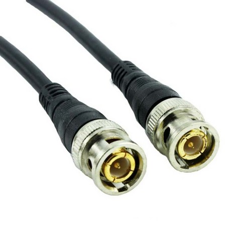 CCTV 카메라용 동축 연장 케이블, BNC 수-BNC 수, , RG59, 1M, 2M, 3M, 5M, 10M, 50cm 20 인치