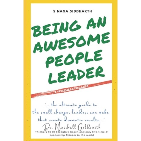 Being an Awesome People Leader Paperback, Independently Published, English, 9798722365613