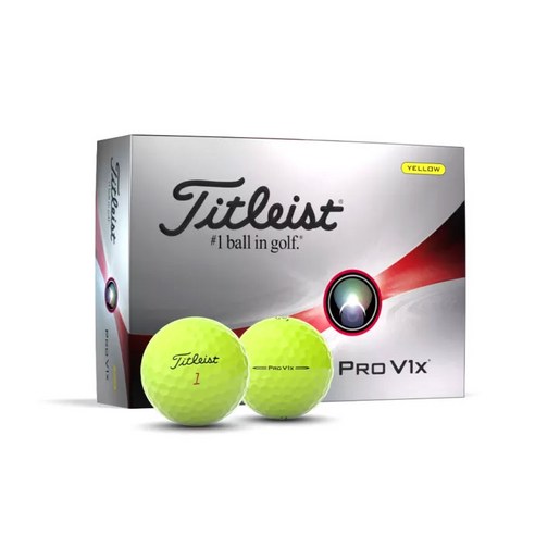 타이틀리스트 2023 Pro V1X 골프볼, 옐로우
