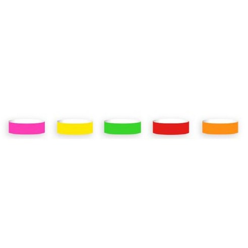 입장권팔찌 총 500장 1세트, 09 / 5가지 색상 각 100장 총 500장