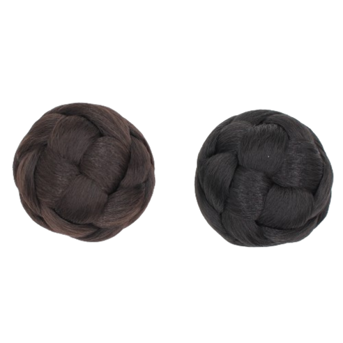 5분 만에 완성하는 우아한 올림머리, 매듭 가발로 간편하게!