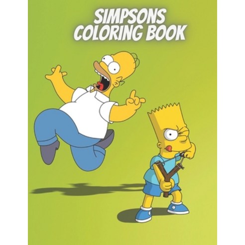 simpsons coloring book: Coloring Book for Kids and adults Paperback, Independently Published, English, 9798732770902