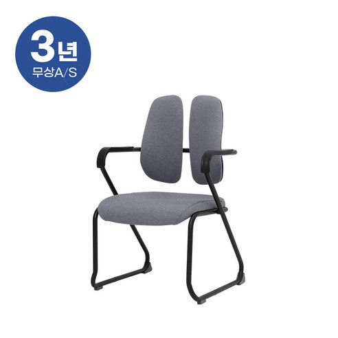 듀오백 DK 073B 회의용의자 학생의자 컴퓨터의자, 그린