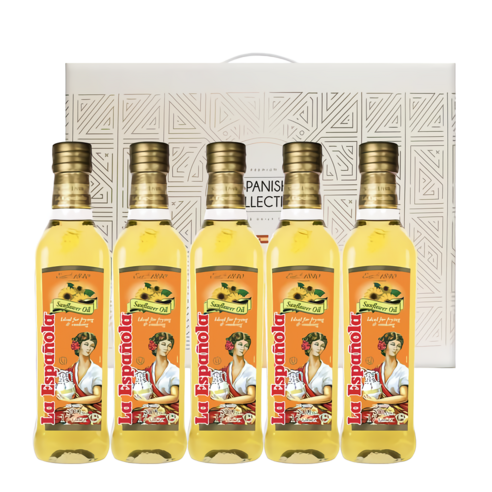 [에스파놀라]해바라기유 500ml 5병 선물세트, 5개