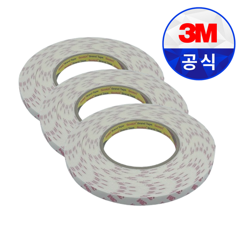 쓰리엠 강력PE폼 양면테이프 10mm x 10m, 3개