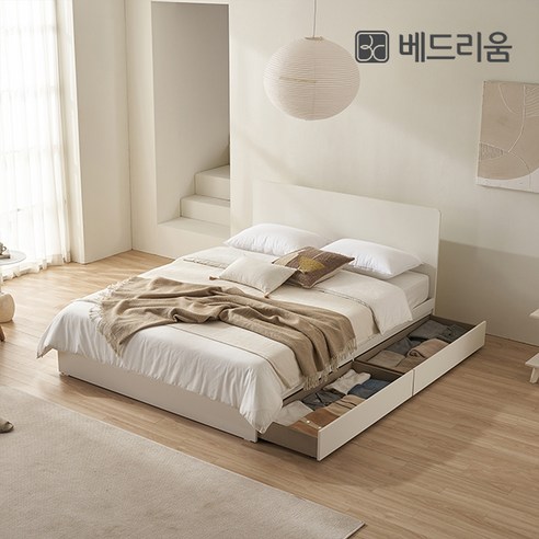 좁은 방을 넓게, 삶의 질을 높이는 베드리움 루나 수납침대