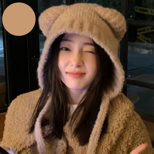 피니코니 귀달이 여성 겨울 귀도리 모자