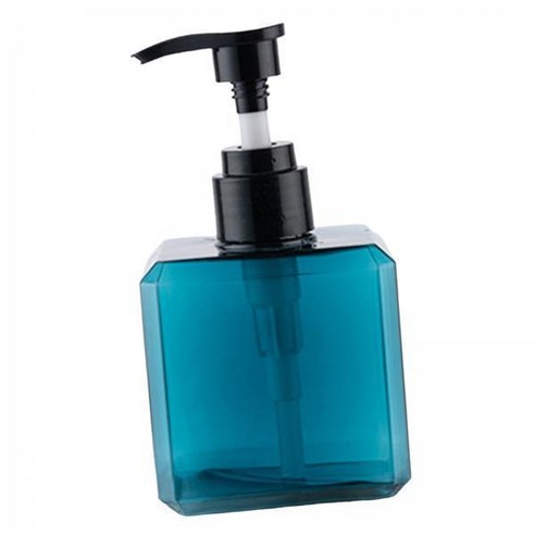 탁상용 워시 룸 핸드 비누 250ml 블루용 액체 비누 디스펜서 빈 병 2x1팩, 250ml 블루, 설명한대로, 복근