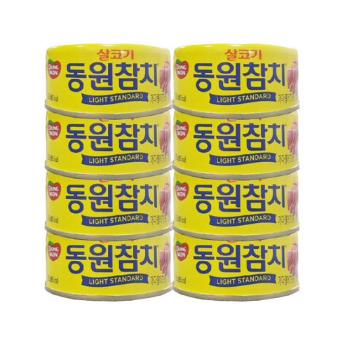 동원 라이트 스탠다드 참치, 135g, 24개