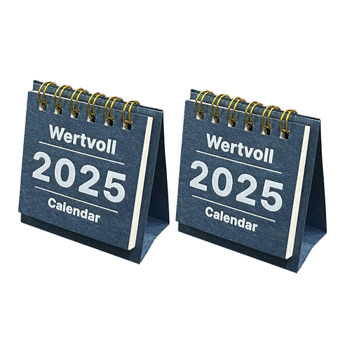 베르트폴 2025 미니달력, 2개, 블루
