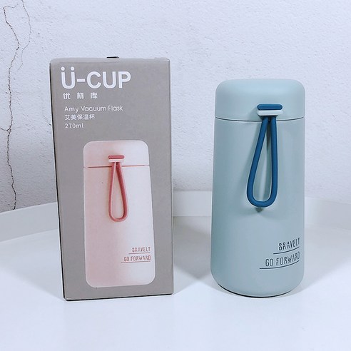 YANG 미네랄 워터 버킷 크리 에이 티브 맞춤형 플라스틱 컵 야외 휴대용 고온 방지 휴대용 컵, 색깔4, 하나