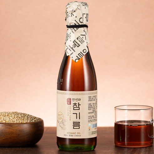전연화 참기름, 1개, 300ml