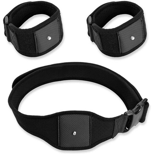 HTC 바이브 트래커 허리 밴드 및 손목 스트랩 3.0 VR 모션 캡처용 확장, 1.Black