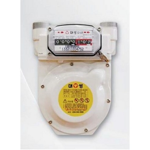 대성계전 가스계량기(LPG) 유니온포함, G1.6 좌타입, 1개 - 가스/기타차단기 | 쿠팡