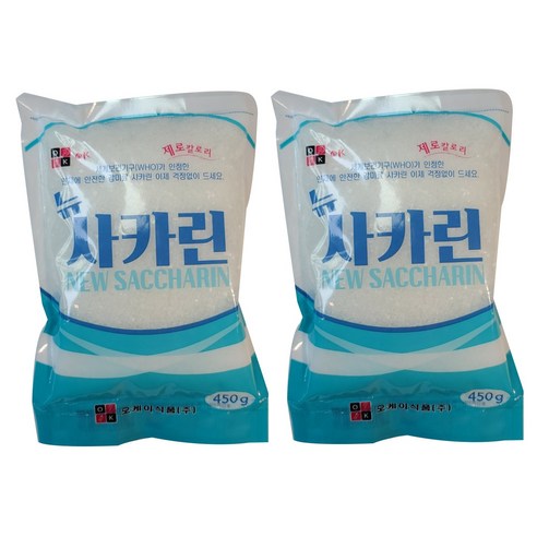뉴사카린 450g x 2, 2개