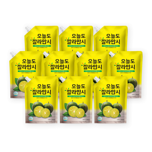 바로푸드 오늘도 깔라만시 원액 1L, 10개