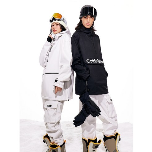 고급스러운 디자인으로 겨울용 독일의 기술 스키복 세트, 방수와 방한 기능으로 다양한 활용이 가능한 남녀공용 제품