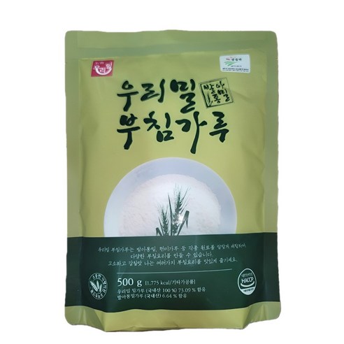 우리밀농협 발아통밀 부침가루, 500g, 1개