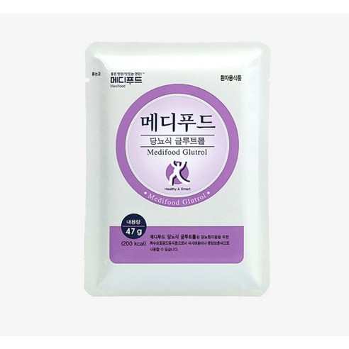 메디푸드 당뇨식 글루트롤 (분말) 47g 30포, 30개