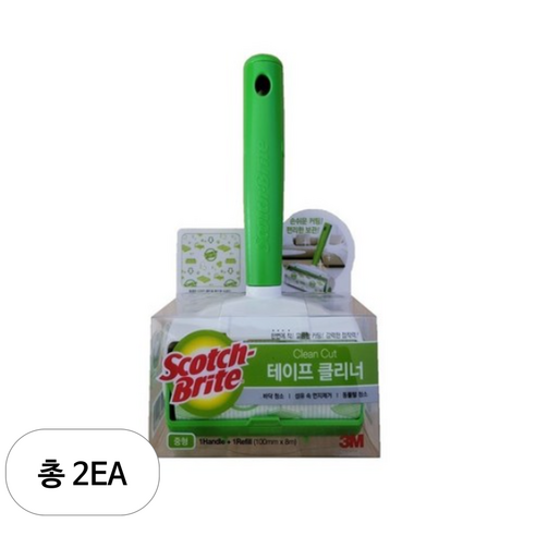 스카치브라이트 테이프클리너 본품, 2개