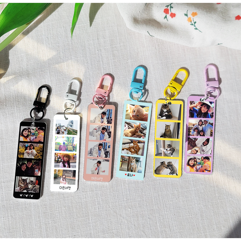 추억을 담는 특별한 선물, 맞춤 제작 포토 키링으로 마음을 전하세요 포토키링