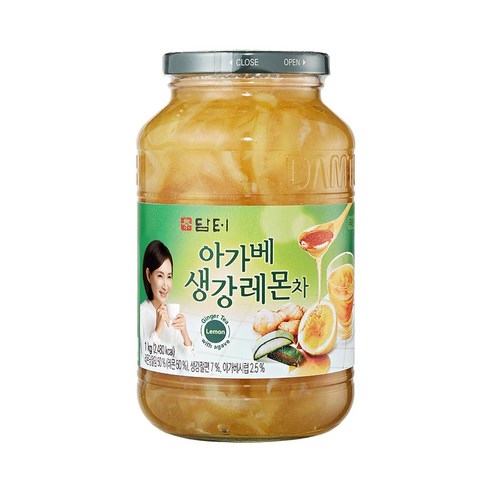 담터 아가베생강레몬차, 1kg, 1개입, 1개