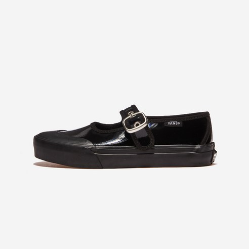 세련되고 편안한 VANS 메리제인 블랙 캔버스 구두