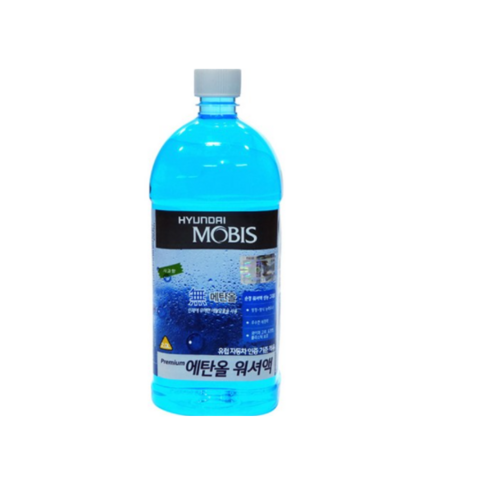 현대모비스 프리미엄 에탄올 워셔액, 1.3L, 4개