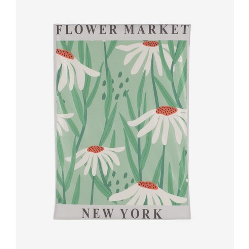 대형패브릭포스터 두꺼비집가리개 플라워마켓 양재꽃시장 뉴욕 NEW YORK