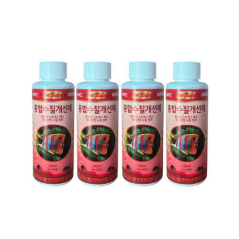 국제프리츠 종합수질개선제, 120ml, 4개입