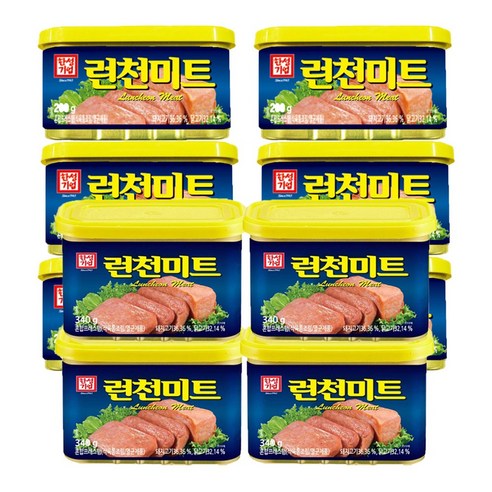 한성 런천미트 340g*4입+200g*6입, 1세트
