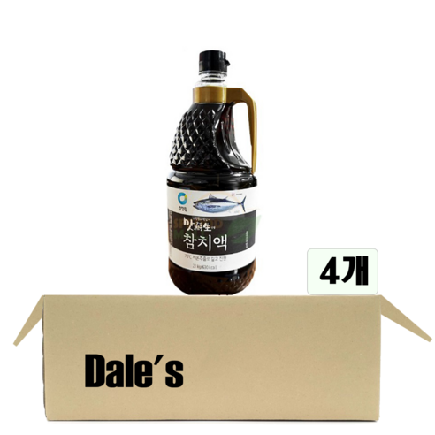 청정원 맛선생 참치액, 2.1L, 4개