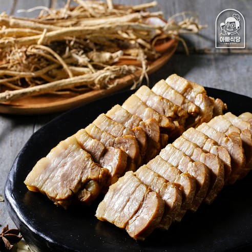 아빠식당 황기품은 삼겹보쌈 300g, 300g, 3개 - 족발 | 쿠팡