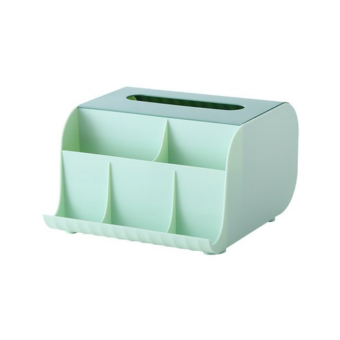 종이 상자 홈 거실 데스크탑 커피 테이블 냅킨 상자 귀여운 코끼리 북 단한 크리 에이 티브 홈 티슈 상자, 녹색