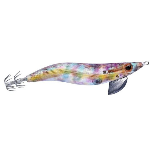 Fish Inc Lures Egilicious 8.9cm3.5인치 에기 오징어 지그 #507 솔티 새우 398928, #522 핫 핑크 (글로우)