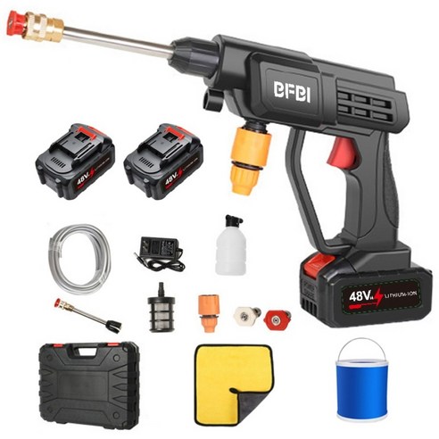 세차, 이제 힘들게 호스 끌고 다니지 마세요! 무선 고압 세척기로 쉽고 빠르게 끝내는 방법 고압세차기